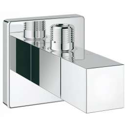 РЈРіР»РѕРІРѕР№ РІРµРЅС‚РёР»СЊ GROHE Cube 1/2?-3/8? РґР»СЏ РїРѕРґРєР»СЋС‡РµРЅРёСЏ СЃРјРµСЃРёС‚РµР»РµР№, С…СЂРѕРј (22012000)